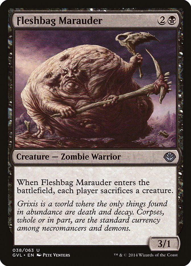 Fleshbag Marauder (Garruk vs. Liliana) [Duel Decks Anthology] | Shuffle n Cut Hobbies & Games