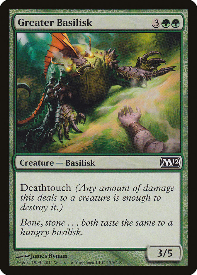 Greater Basilisk [Magic 2012] | Shuffle n Cut Hobbies & Games