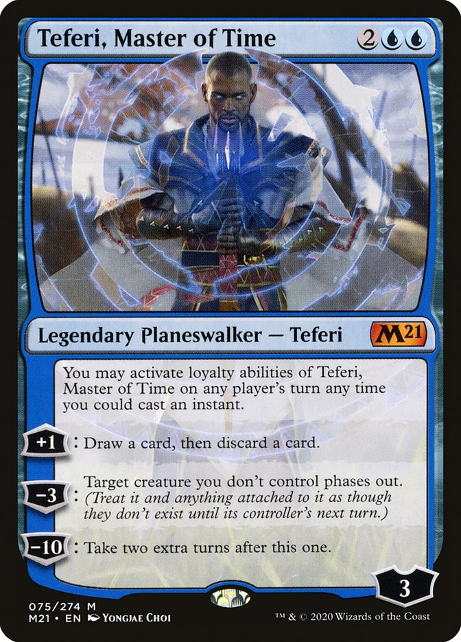 Teferi, Master of Time (075) [Core Set 2021] | Shuffle n Cut Hobbies & Games