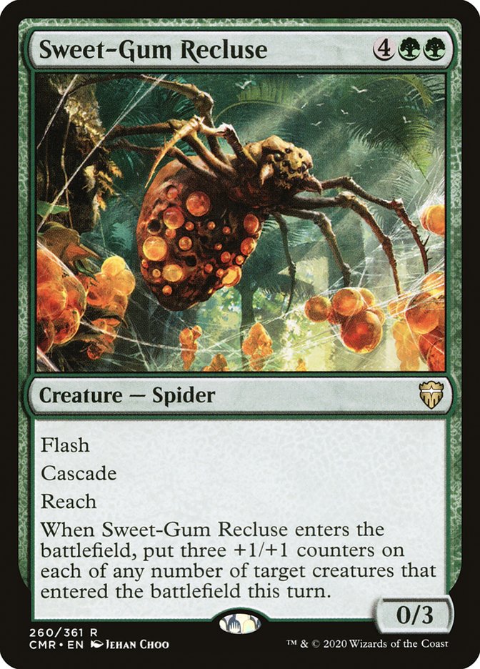 Sweet-Gum Recluse [Commander Legends] | Shuffle n Cut Hobbies & Games