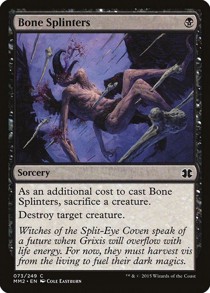 Bone Splinters [Modern Masters 2015] | Shuffle n Cut Hobbies & Games