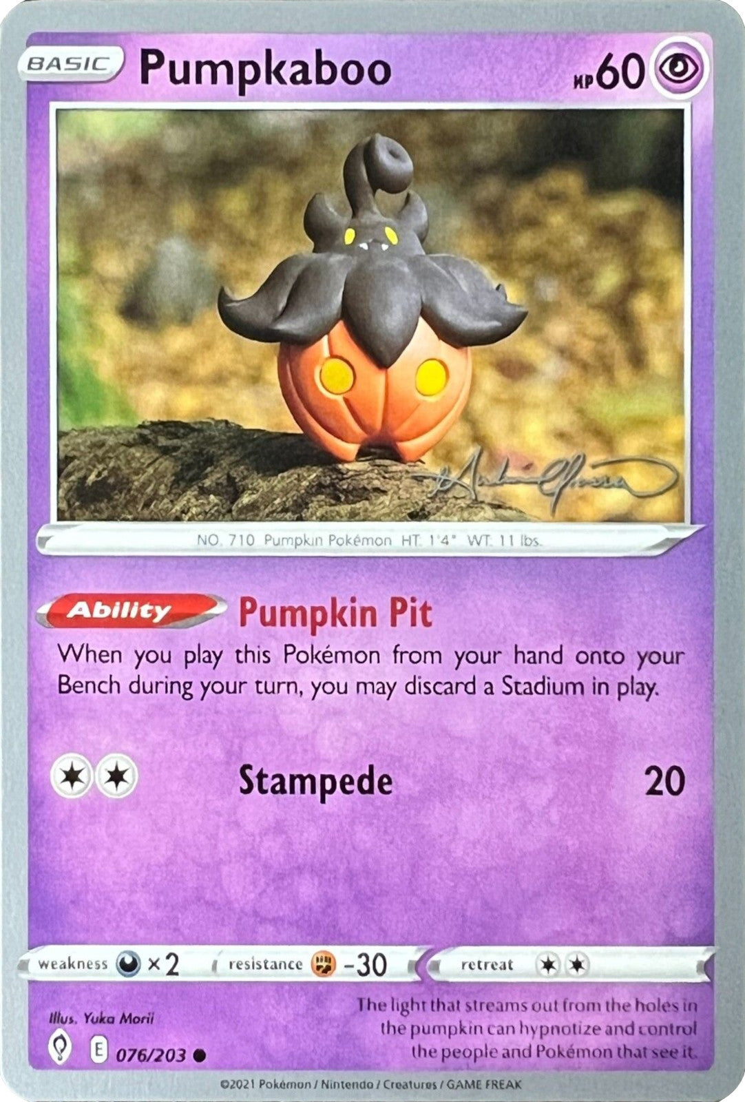 Pumpkaboo (076/203) (The Shape of Mew - Andre Chiasson) [World Championships 2022] | Shuffle n Cut Hobbies & Games