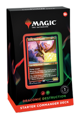 Starter Commander Deck (Draconic Destruction) | Shuffle n Cut Hobbies & Games