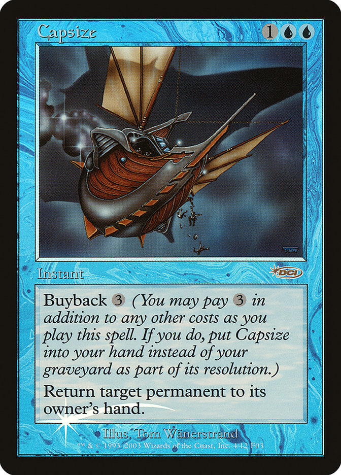 Capsize [Friday Night Magic 2003] | Shuffle n Cut Hobbies & Games