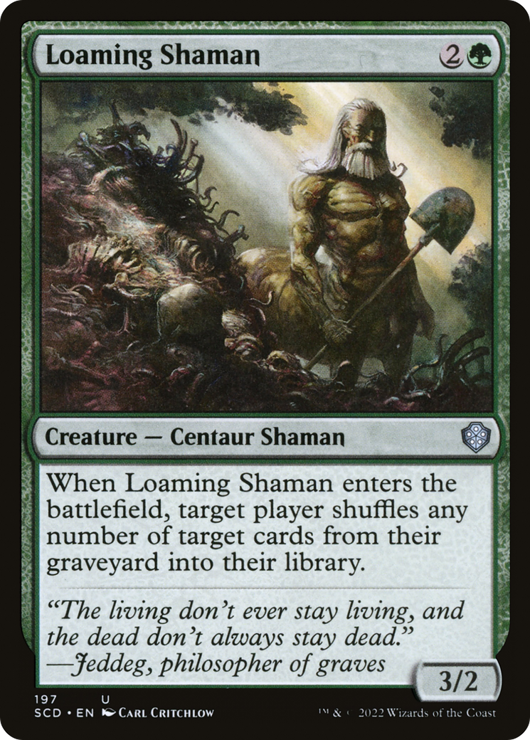 Loaming Shaman [Starter Commander Decks] | Shuffle n Cut Hobbies & Games