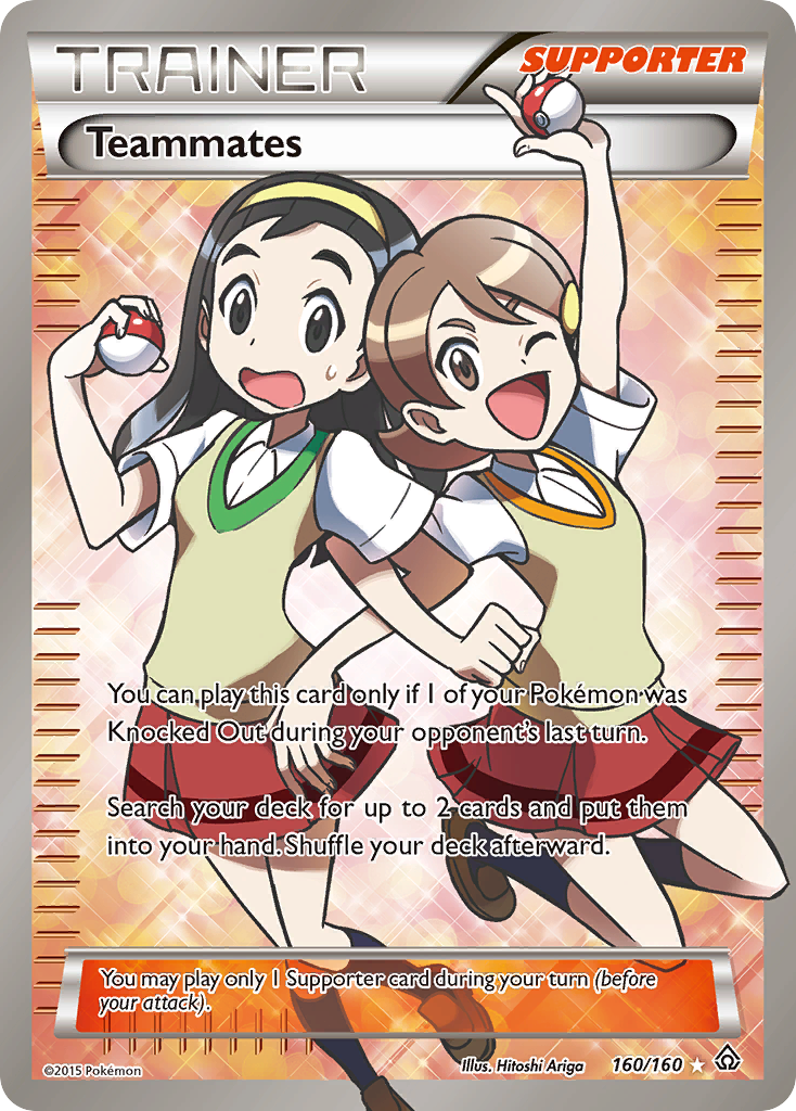 Teammates (160/160) [XY: Primal Clash] | Shuffle n Cut Hobbies & Games