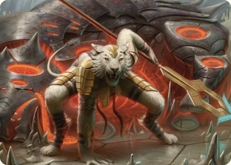 Sunspear Shikari Art Card [Commander Masters Art Series] | Shuffle n Cut Hobbies & Games