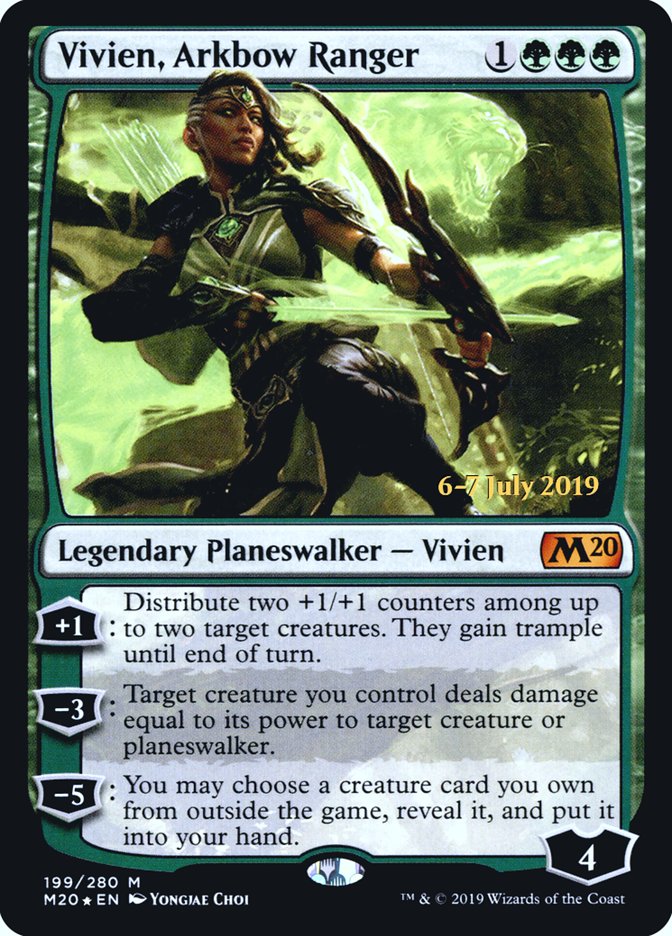 Vivien, Arkbow Ranger [Core Set 2020 Prerelease Promos] | Shuffle n Cut Hobbies & Games