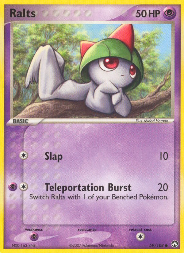 Ralts (59/108) [EX: Power Keepers] | Shuffle n Cut Hobbies & Games