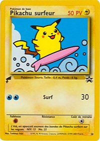 Pikachu (28) (Surfing) [Pikachu World Collection Promos] | Shuffle n Cut Hobbies & Games