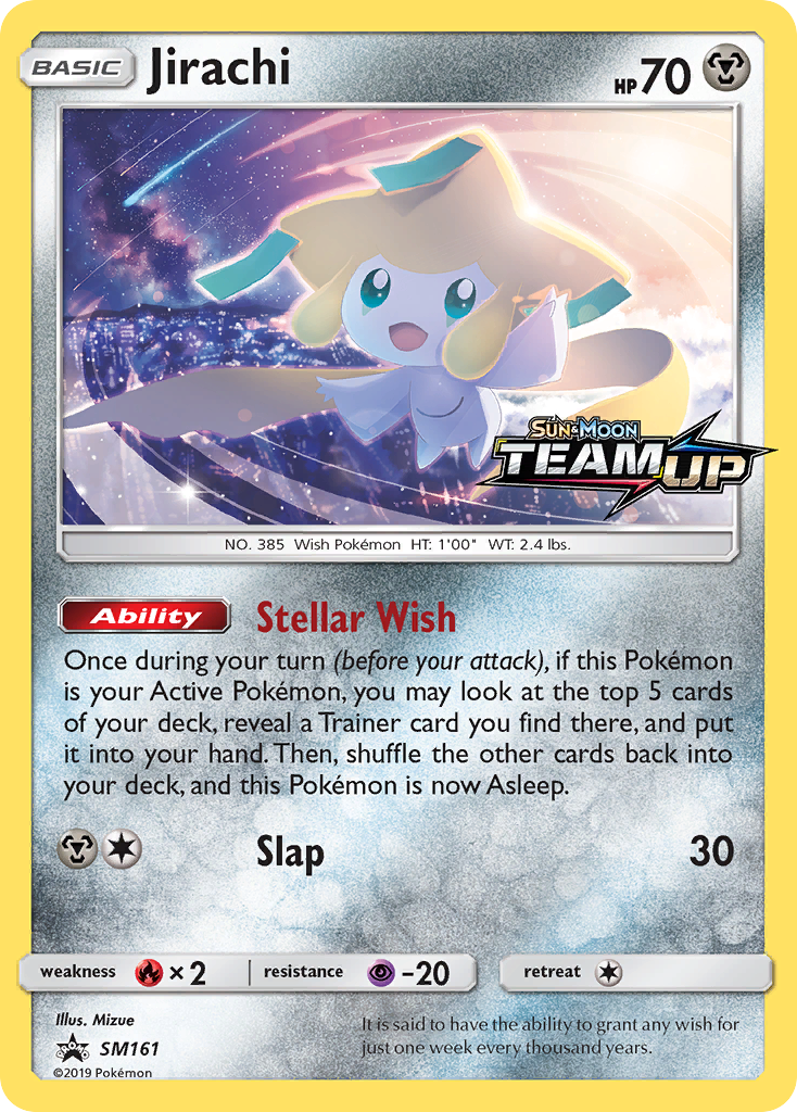 Jirachi (SM161) [Sun & Moon: Black Star Promos] | Shuffle n Cut Hobbies & Games