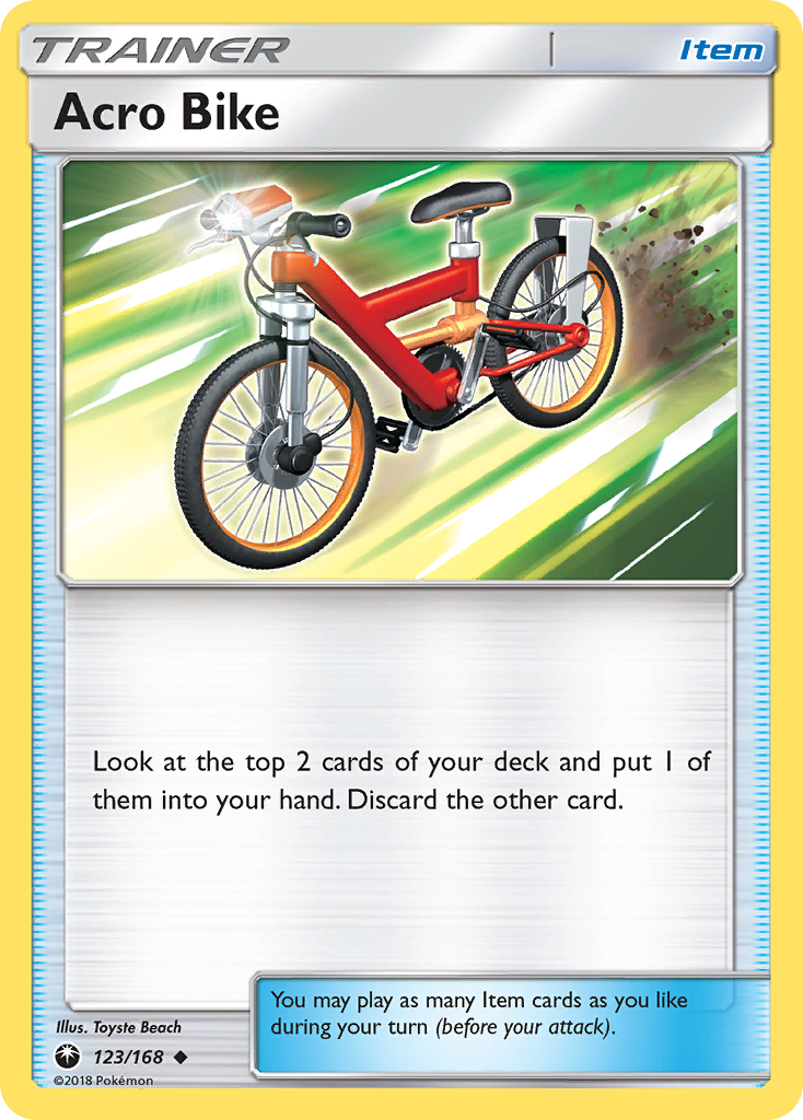 Acro Bike (123/168) [Sun & Moon: Celestial Storm] | Shuffle n Cut Hobbies & Games