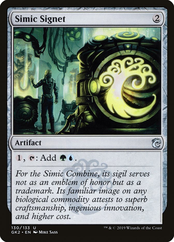 Simic Signet [Ravnica Allegiance Guild Kit] | Shuffle n Cut Hobbies & Games