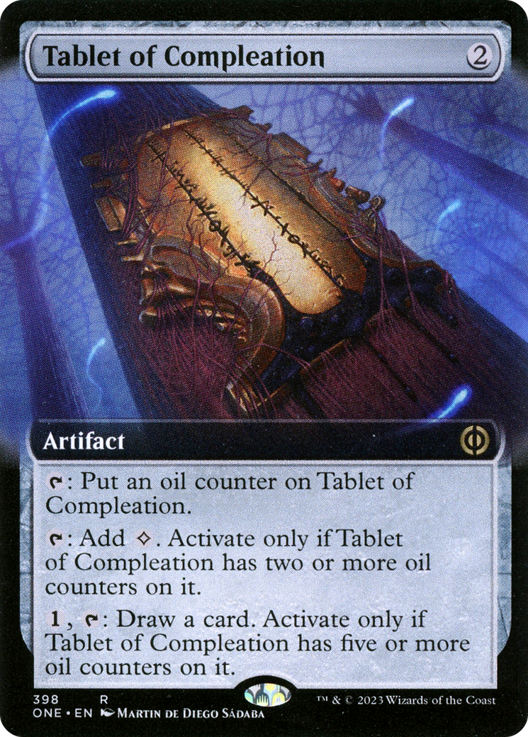 Tablet of Compleation (Extended Art) [Phyrexia: All Will Be One] | Shuffle n Cut Hobbies & Games