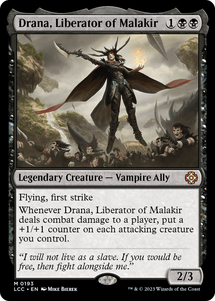 Drana, Liberator of Malakir [The Lost Caverns of Ixalan Commander] | Shuffle n Cut Hobbies & Games