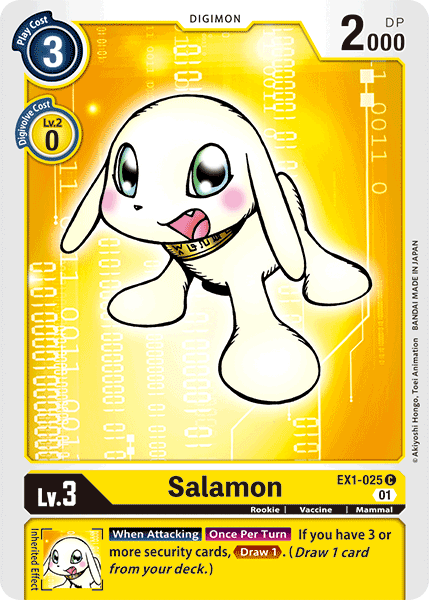 Salamon [EX1-025] [Classic Collection] | Shuffle n Cut Hobbies & Games