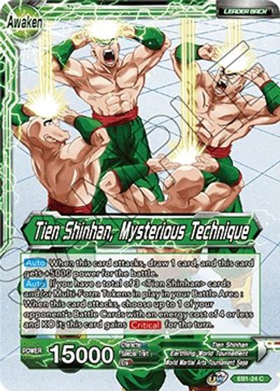 Tien Shinhan // Tien Shinhan, Mysterious Technique (EB1-024) [Battle Evolution Booster] | Shuffle n Cut Hobbies & Games