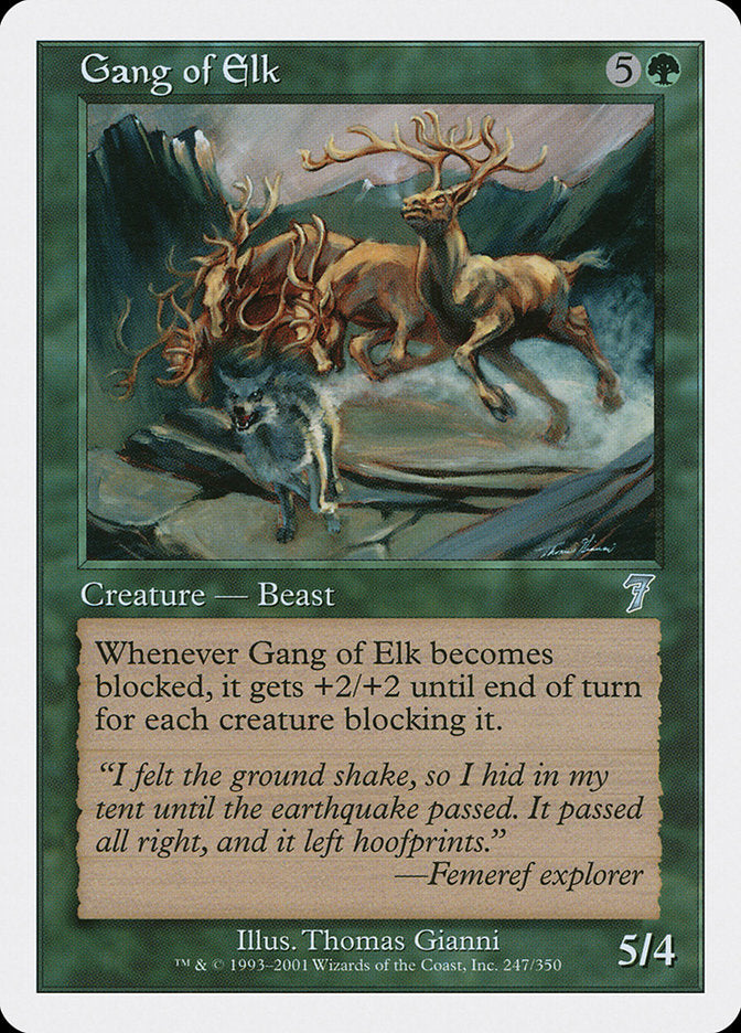 Gang of Elk [Seventh Edition] | Shuffle n Cut Hobbies & Games