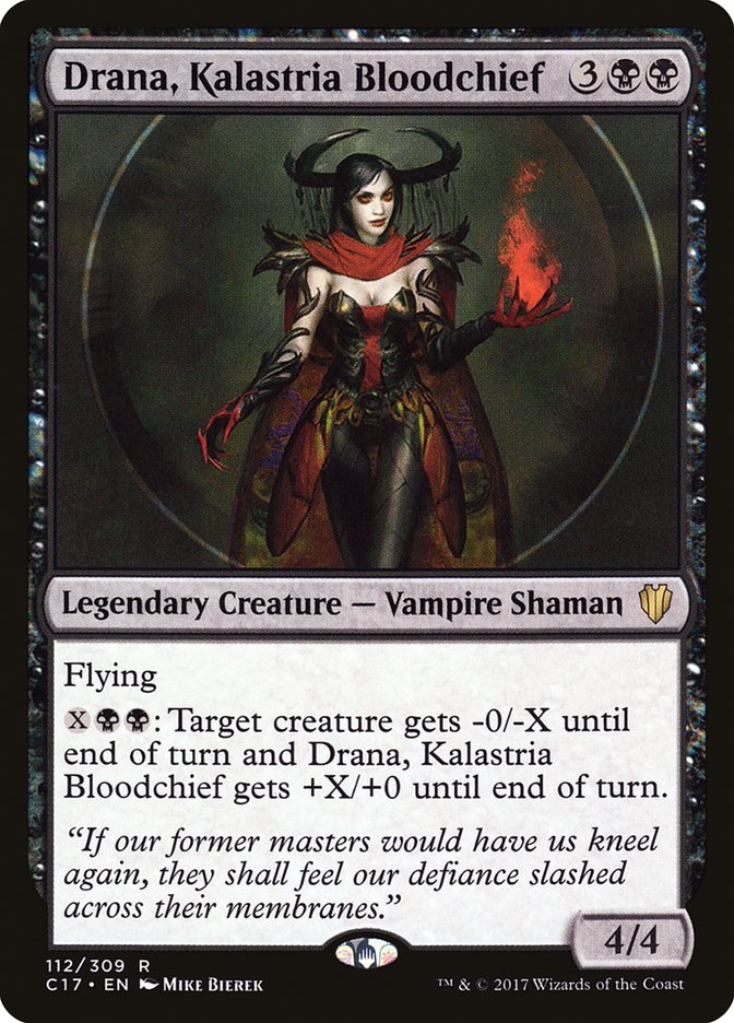 Drana, Kalastria Bloodchief [Commander 2017] | Shuffle n Cut Hobbies & Games