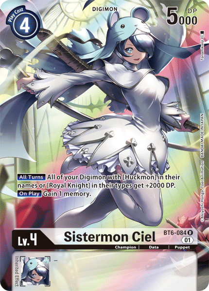 Sistermon Ciel [BT6-084] (Alternate Art) [Double Diamond] | Shuffle n Cut Hobbies & Games