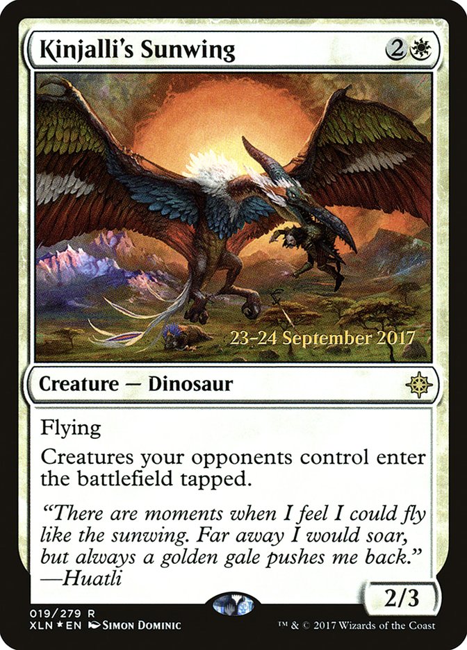 Kinjalli's Sunwing [Ixalan Prerelease Promos] | Shuffle n Cut Hobbies & Games