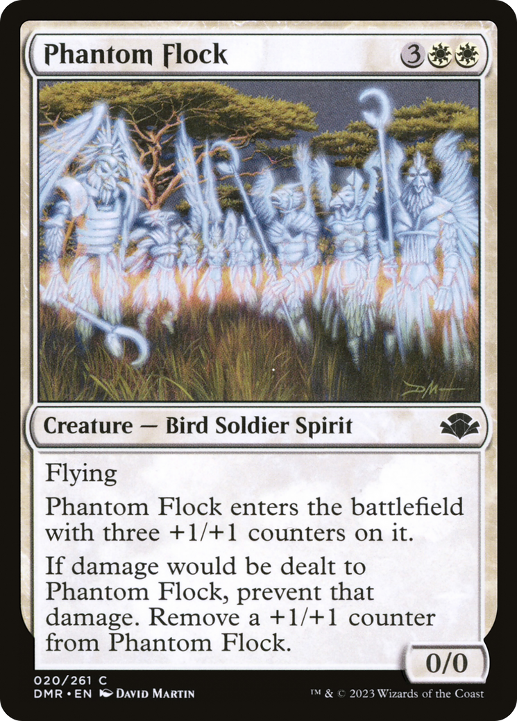 Phantom Flock [Dominaria Remastered] | Shuffle n Cut Hobbies & Games