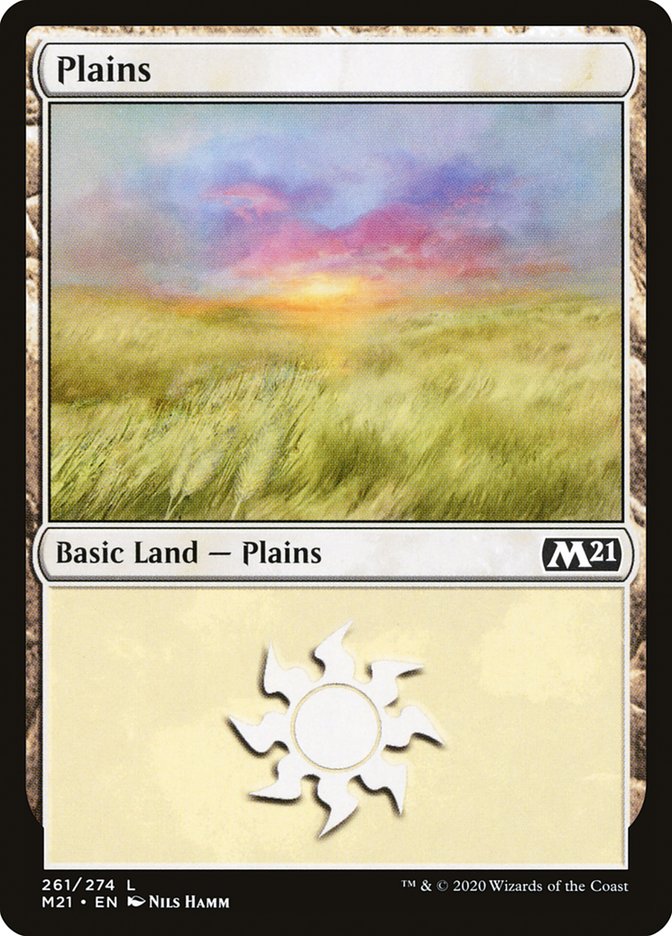 Plains (261) [Core Set 2021] | Shuffle n Cut Hobbies & Games