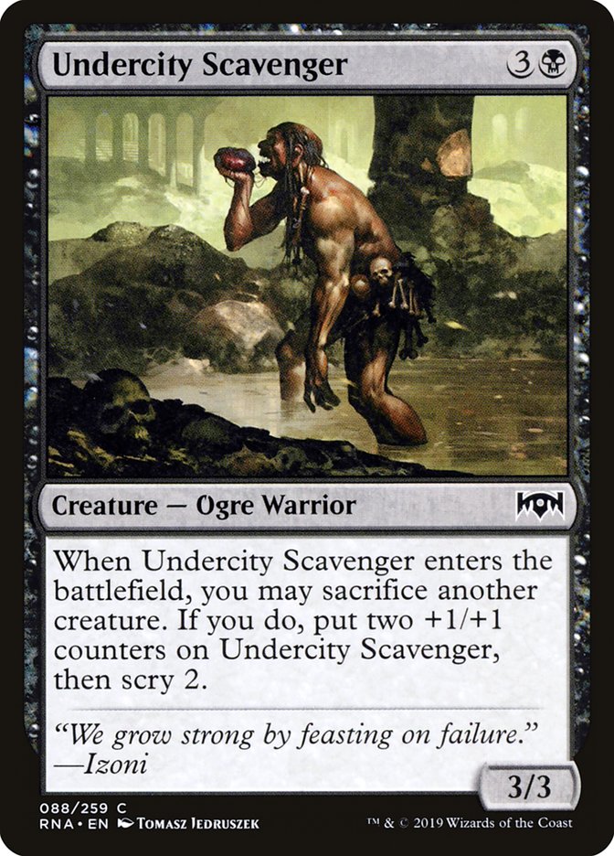 Undercity Scavenger [Ravnica Allegiance] | Shuffle n Cut Hobbies & Games