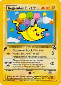 Pikachu (25) (Flying) [Pikachu World Collection Promos] | Shuffle n Cut Hobbies & Games