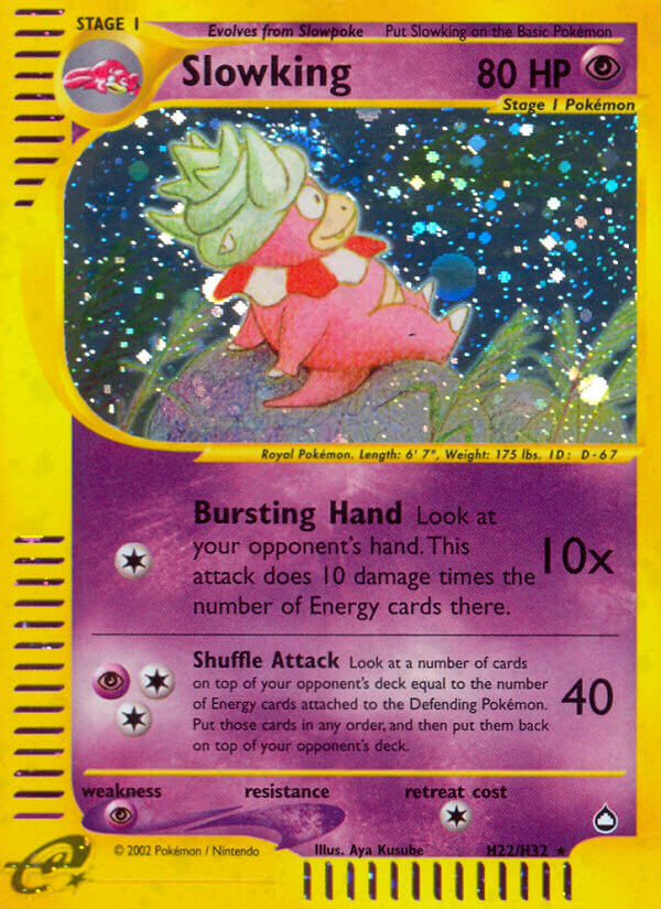 Slowking (H22/H32) [Aquapolis] | Shuffle n Cut Hobbies & Games