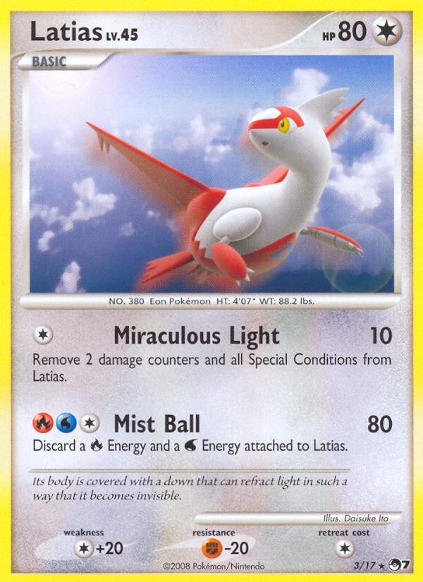 Latias (3/17) [POP Series 7] | Shuffle n Cut Hobbies & Games