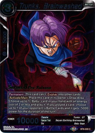 Trunks, Brainwashed [BT8-009_PR] | Shuffle n Cut Hobbies & Games