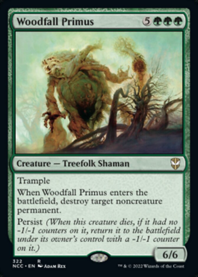 Woodfall Primus [Streets of New Capenna Commander] | Shuffle n Cut Hobbies & Games