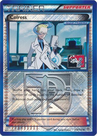 Colress (118/135) (League Promo) [Black & White: Plasma Storm] | Shuffle n Cut Hobbies & Games