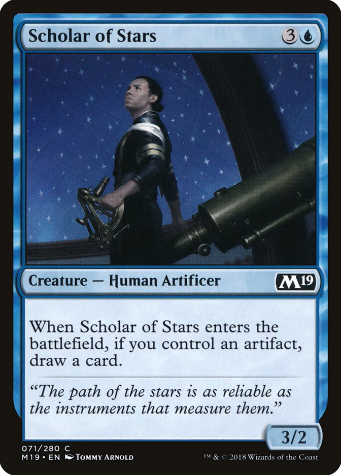 Scholar of Stars [Core Set 2019] | Shuffle n Cut Hobbies & Games