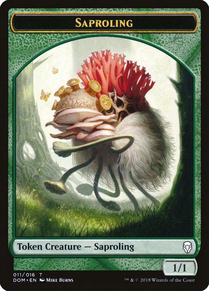 Saproling Token (011/016) [Dominaria Tokens] | Shuffle n Cut Hobbies & Games