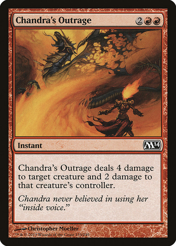 Chandra's Outrage [Magic 2014] | Shuffle n Cut Hobbies & Games