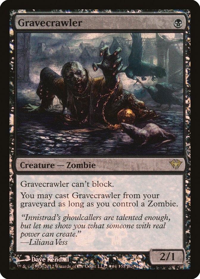 Gravecrawler (Buy-A-Box) [Dark Ascension Promos] | Shuffle n Cut Hobbies & Games