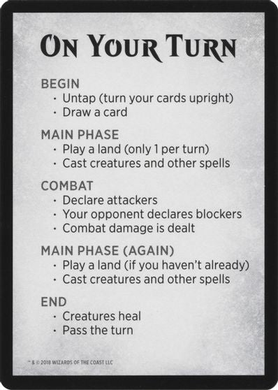 Rules Card [War of the Spark Tokens] | Shuffle n Cut Hobbies & Games