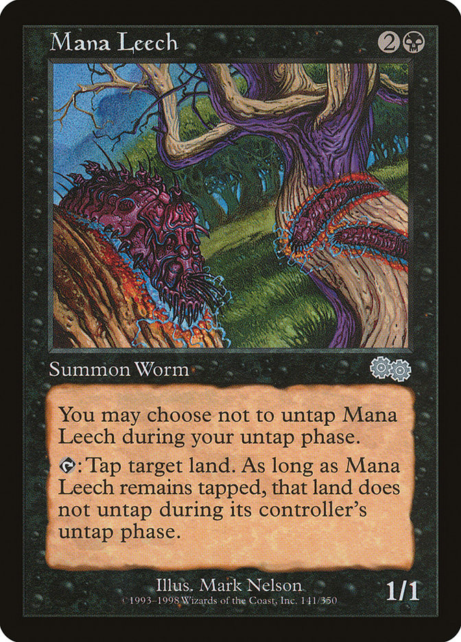 Mana Leech [Urza's Saga] | Shuffle n Cut Hobbies & Games