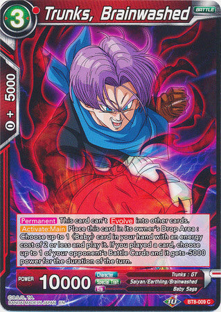 Trunks, Brainwashed [BT8-009] | Shuffle n Cut Hobbies & Games