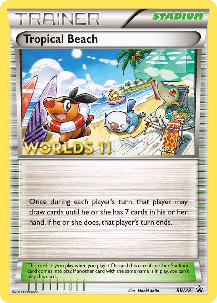 Tropical Beach (BW28) (Finalist) [Black & White: Black Star Promos] | Shuffle n Cut Hobbies & Games