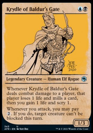 Krydle of Baldur's Gate (Showcase) [Dungeons & Dragons: Adventures in the Forgotten Realms] | Shuffle n Cut Hobbies & Games