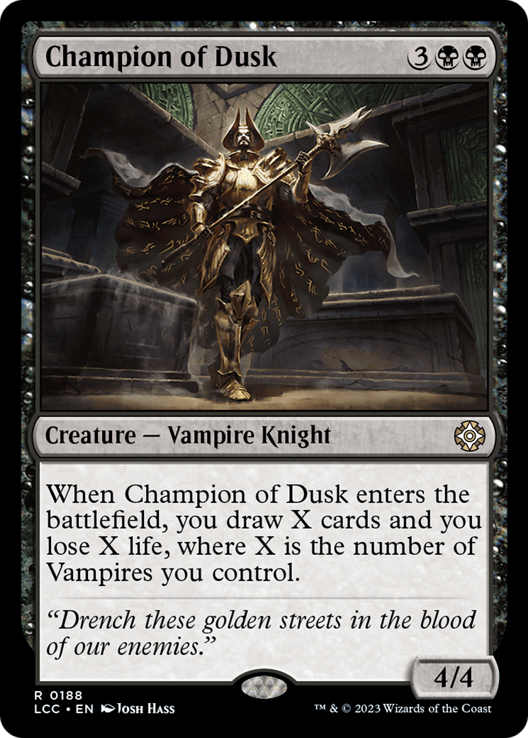 Champion of Dusk [The Lost Caverns of Ixalan Commander] | Shuffle n Cut Hobbies & Games