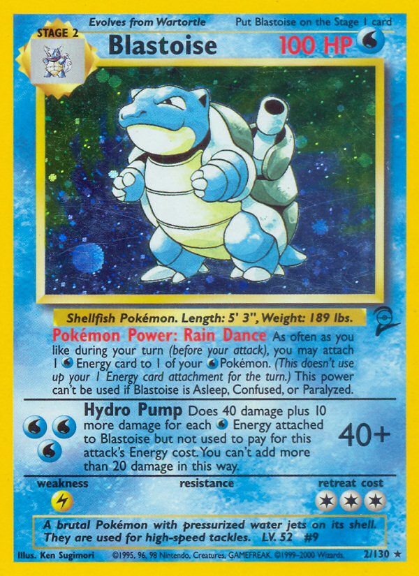 Blastoise (2/130) [Base Set 2] | Shuffle n Cut Hobbies & Games