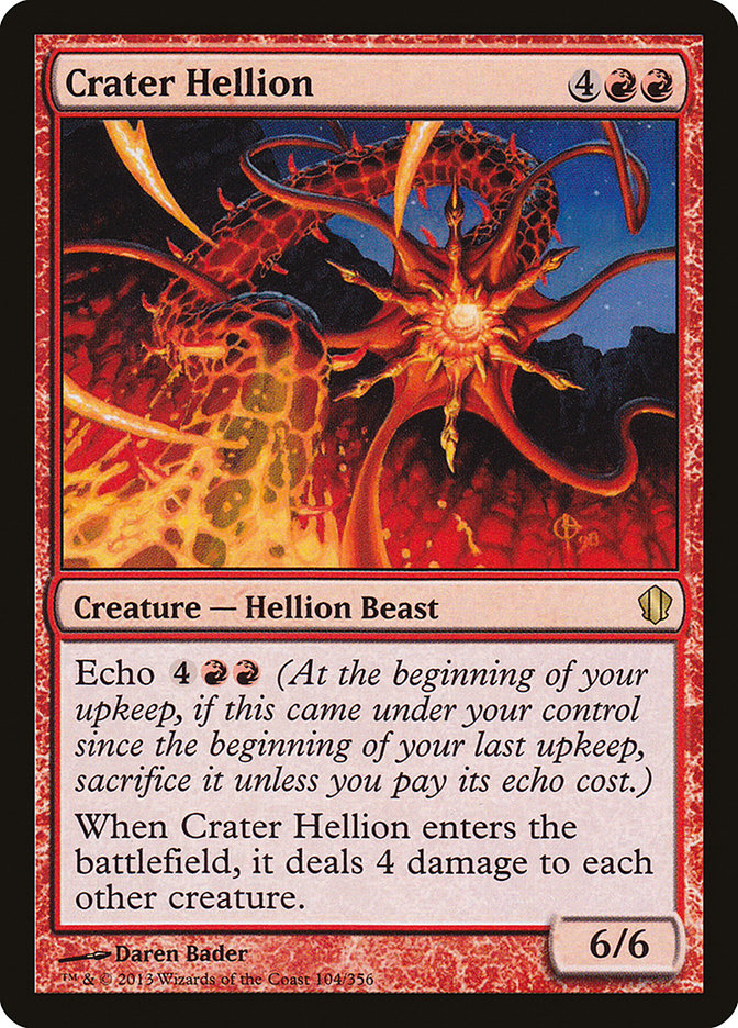 Crater Hellion [Commander 2013] | Shuffle n Cut Hobbies & Games