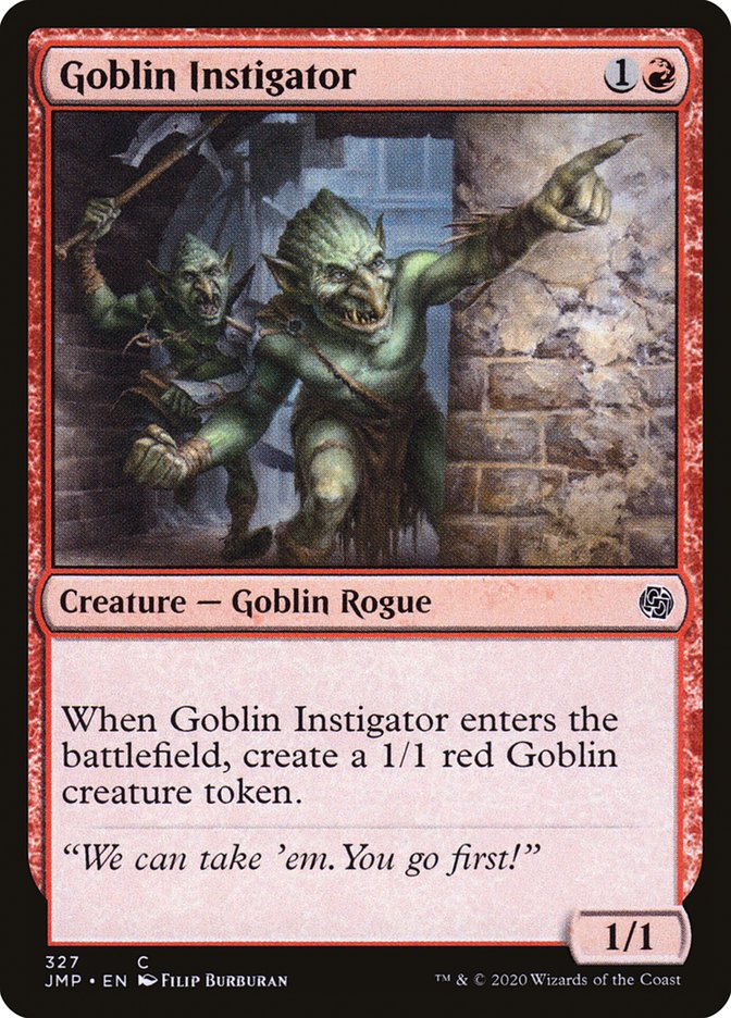 Goblin Instigator [Jumpstart] | Shuffle n Cut Hobbies & Games