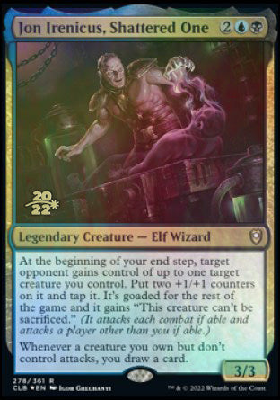 Jon Irenicus, Shattered One [Commander Legends: Battle for Baldur's Gate Prerelease Promos] | Shuffle n Cut Hobbies & Games