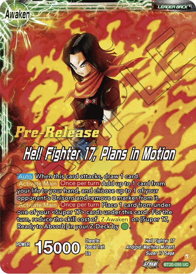 Android 20 & Dr. Myuu // Hell Fighter 17, Plans in Motion (BT20-055) [Power Absorbed Prerelease Promos] | Shuffle n Cut Hobbies & Games