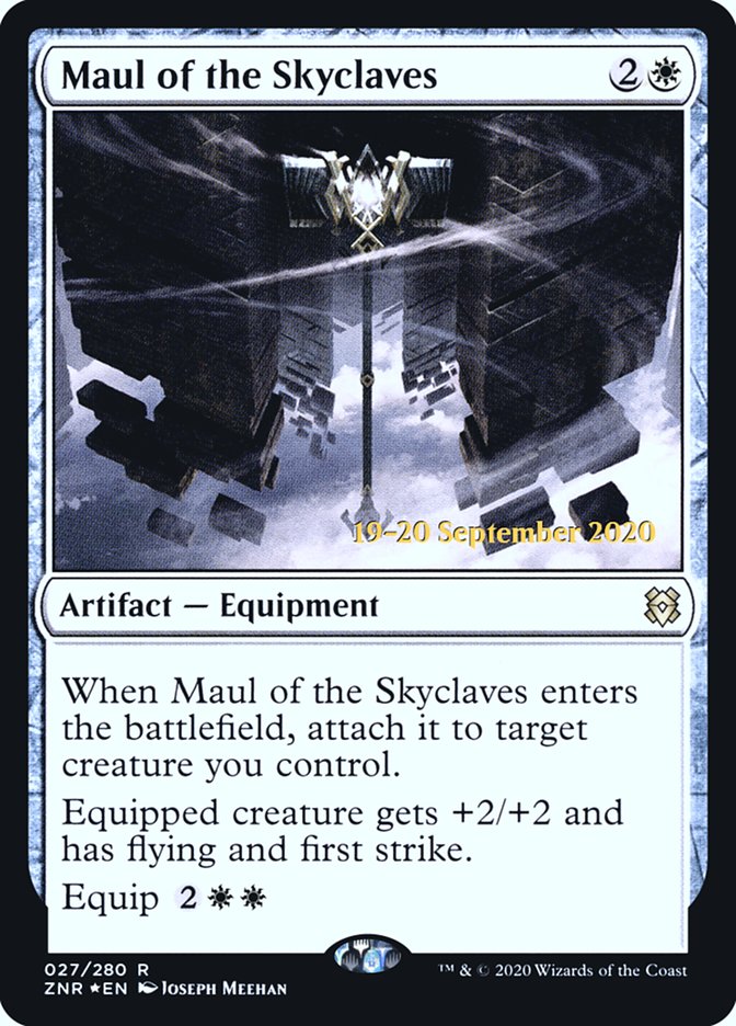 Maul of the Skyclaves [Zendikar Rising Prerelease Promos] | Shuffle n Cut Hobbies & Games